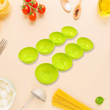 Multipurpose Small Round Plastic Bowl / Katori, Microwave Safe Reusable Lightweight Bowl, Dishwasher Safe Chutney Bowl (8 Pcs Set) the24kgal