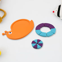 Mini Snail Puzzle – STEM Educational Toy, Puzzle Games for Ages 3-6 (Mix Color) the24kgal