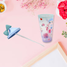 Unicorn Water Bottle with Straw & Lid for Kids (With Light) the24kgal