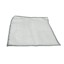 Double-Sided Microfiber Cloth & Stainless Steel Scrubber – Non-Scratch Wire (1 Pc, 20x20 cm) the24kgal