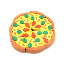 3D Pizza Slices Eraser Set – Fancy & Colorful Stationery for Kids & Gifts (7 slice) the24kgal