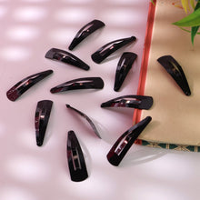 Metal Tik Tak Hair Clips (12 Pcs Set), Hair accessories the24kgal