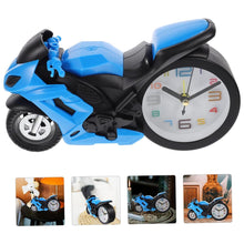 Retro Motorcycle Alarm Clock – Novelty Bike Engine Style Desk Clock the24kgal