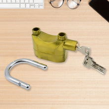 Security Alarm Metallic Lock System with 3 Keys (1 Set / Mix Color) the24kgal