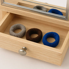 Tyre Shape Hair Rubber Bands Pack of 3 (Multicolour), Hair accessories the24kgal