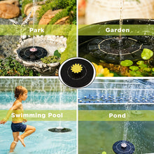 Solar Water Fountain Pump (1 Set) the24kgal