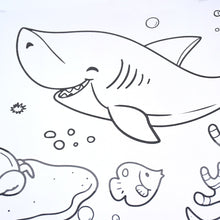 Fun and Educational Coloring Roll (1 Pc) the24kgal