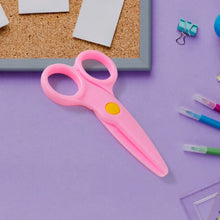 Child-Safe Plastic Scissors Set for Toddlers & Preschool Kids - Art & Craft Supplies the24kgal