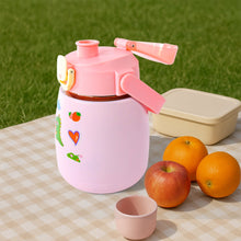 Stainless Steel Vacuum Insulated Water Bottle with Handle & Sticker (700 ML) the24kgal