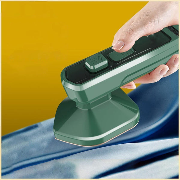 Mini Steamer & Iron: 2-in-1 Portable Travel Friendly the24kgal