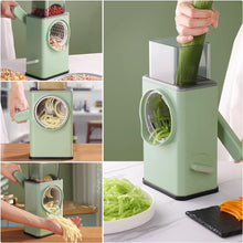 Stainless Steel Vegetable Chopper with 6 Blades - Kitchen Mandoline Slicer the24kgal