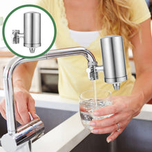 304 Stainless Steel Faucet Mount Water Filter, Water Purifier (1 Set) the24kgal