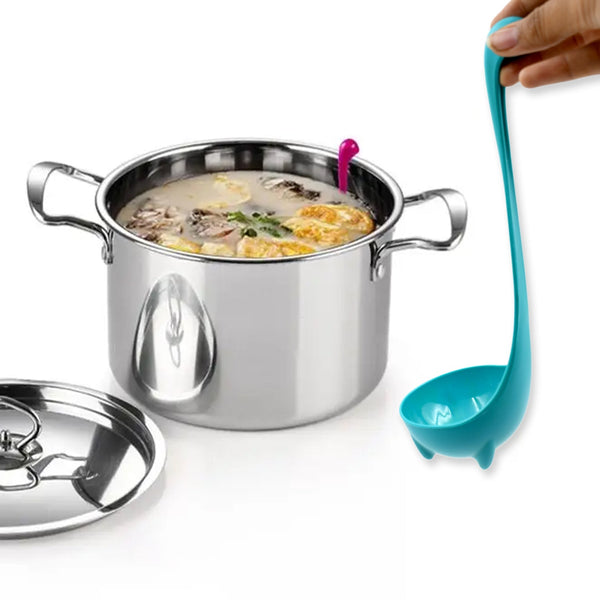 Multifunctional Colander Spoon: Soup Strainer, Long Handle, Kitchen Tool the24kgal