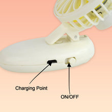 Mini USB Handheld Fan, Portable Rechargeable Mini Fan for Home, Office, Travel and Outdoor Use (1 Pc) the24kgal