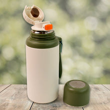 Stainless Steel Mug / Bottle Vacuum Insulated Cup With Handle, Small Cup & Straw (650 ML) the24kgal