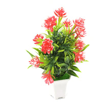Wild Artificial Flower Plant for Home & Office Decor (1 Pc, Cute Pot) the24kgal