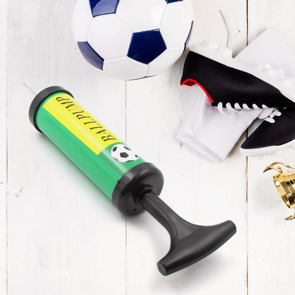 Inflator Air Ball Pump Soft Bouncing Ball Development Kids Toy, Sports Plastic Pump for Soccer, Basketball, Football, Volleyball Ball (17 Cm) the24kgal