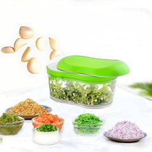 Manual Hand Push Garlic Cutter & Vegetable Chopper (1 pc) the24kgal