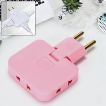 Wireless 3 in 1 Foldable Wall Plug Adapter / Socket / Converter (1 Pc) the24kgal