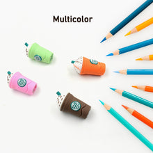 2In1 3D Cute Coffee Or Ice cream Shape sharpner Like Rotary Manual Pencil Sharpener for Kids  Ice Cream Style Office School Supplies, Back to School Gift for Students,Kids Educational Stationary kit, B'Day Return Gift (1 Pc) the24kgal