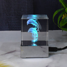 3D Mix Design LED Light, Desk Decor, LED Light Base, USB Charging (1 Pc / Mix Design) the24kgal