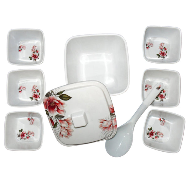 Hector High Quality Dinning Dinner / Pudding Set (9 Pcs set) the24kgal