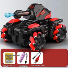 New Remote Control Vehicle 4wd Off Road Climbing Vehicle Water Bomb Armored Tank Battle Launcher Boys' Children's Toy Car (1 pc / With Remote) the24kgal