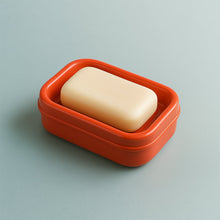 Premium Quality Rectangular Brick Red Plastic Soap Case (1 Pc) the24kgal