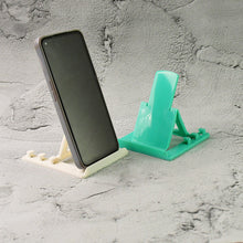 Adjustable Foldable Plastic Mobile Phone Stand Holder (2 Pc) the24kgal