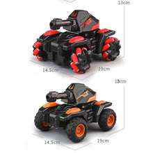 New Remote Control Vehicle 4wd Off Road Climbing Vehicle Water Bomb Armored Tank Battle Launcher Boys' Children's Toy Car (1 pc / With Remote) the24kgal