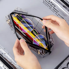 Transparent Pencil Pouch With Zipper (1 Pc) the24kgal