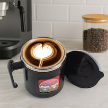 1 Pc Apex Cat Mug – 250 ml Stainless Steel Insulated Inner with Cute Cat Print the24kgal
