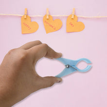 Plastic Cloth Clips (Multicolour) - Pack of 12 the24kgal
