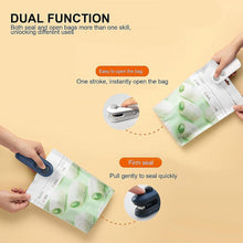 Mini Bag Sealer, 2 in 1 Seal & Cutter Heat Sealers the24kgal