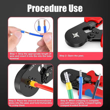 Wire Ferrule Kit with 1200PCS Wire End Ferrules & Crimper Plier the24kgal