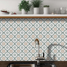 Peel and Stick Floor Tiles Kitchen / Bathroom Backsplash Sticker Detachable Waterproof DIY Tile Stickers for Wall Decoration Tiles Home Decoration (8x8 Inch / 10 Pcs Set) the24kgal