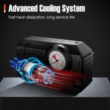 Tire Inflator Portable Air Compressor 12V Small Air Pump for Car Tires Bicycle Balloons, Cars, Bike, Bicycles and Other Inflatables with LED Light (12V) the24kgal