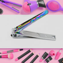 Stainless Steel Folding Portable Large Nail Clippers with Nail File (1 Pc) the24kgal