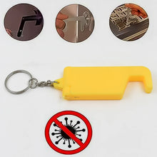 2 in 1 Plastic Keychain with Mobile Stand / Phone Holder (5 Pcs Set / Multicolor) the24kgal