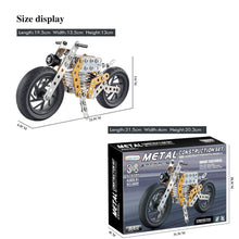 Metal DIY Bike Building Blocks for Kids (bike 162 pc of Bike Tool / 1 Set】 the24kgal