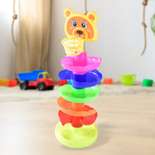 5 Layer Ball Drop and Roll Swirling Tower Educational Toy (1 Pc) the24kgal