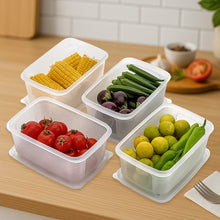 6 Pcs Multipurpose Plastic Food Storage Container Set the24kgal