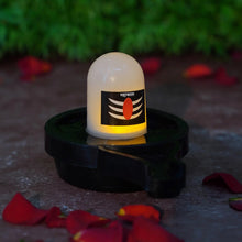 Water Sensor LED Shivling Idol for Pooja & Festivals the24kgal
