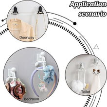 360° Rotating 6-Claw Hook – Kitchen & Bathroom Organizer (1 Pc | White) the24kgal