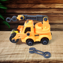 Engineering Vehicles Nut Assembly Toy – DIY Vehicle Model Set for Kids, Simulation Car Construction Toy (2 Pc Set) the24kgal
