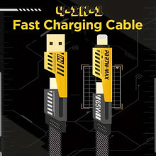 4 in 1 Charging Cable 65W Cable (1 Pc) the24kgal
