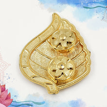 Leaf Shape Rakasha Bandhan Special Puja Thali (1 Pc) the24kgal