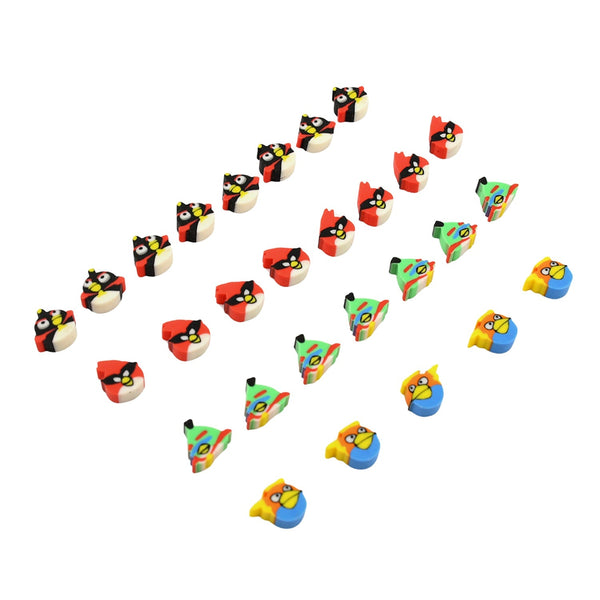 Colorful Novelty Eraser Set for Kids and Gifts (28 Pcs In 1 Packet) the24kgal