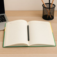 Hardcover Ruled Notebook with Calendar, Diary & 160 Pages 22x16 cm (1 Pc) the24kgal