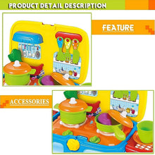 Kitchen Vehicle Set Toy for Kids Big Cooking (21 Pcs Set) the24kgal